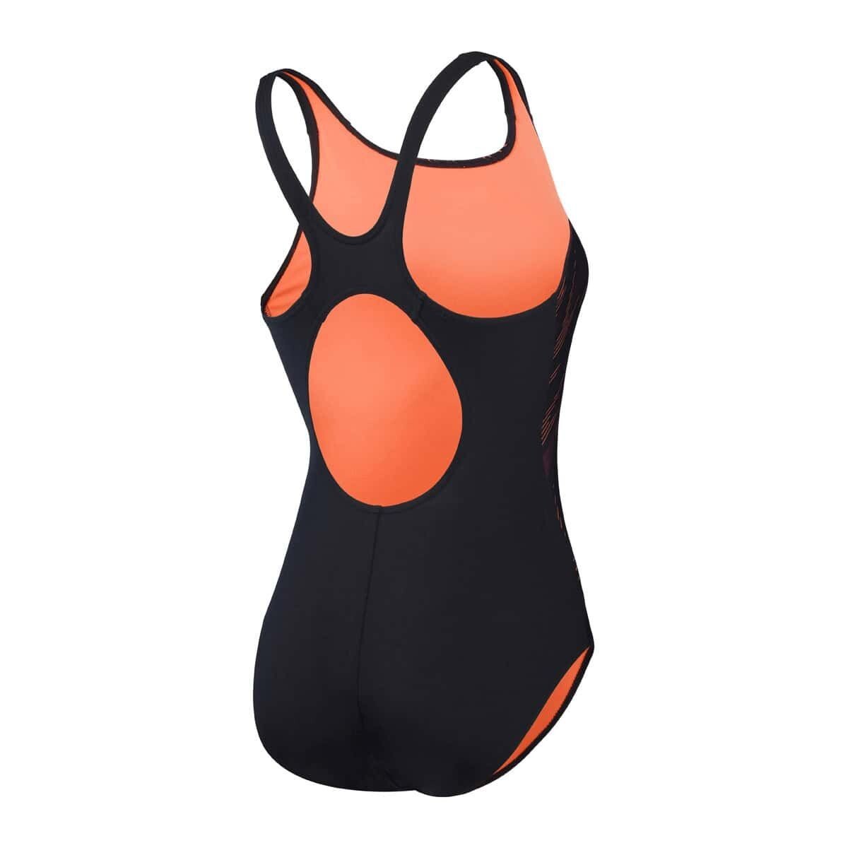 Speedo Women's Hyperboom Placement Muscleback Swimsuit Swimming Costume BNWT