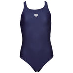 Arena Girl's Dynamo Junior One Piece Swimsuit Swimming Costume Navy BNWT