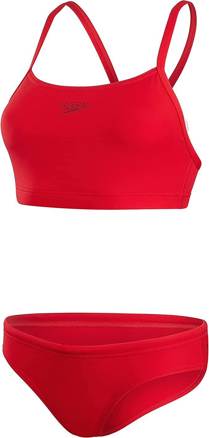 Speedo Women's Eco Endurance+ Thinstrap Bikini Swimsuit Swimming Costume BNWT