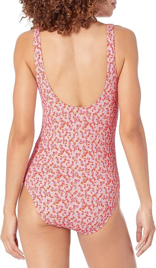 Amazon Essentials Women's One Piece Coverage Swimsuit Swimming Costume BNWT