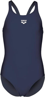 Arena Girls Dynamo Jr Junior One Piece Swimsuit Swimming Costume Navy BNWT