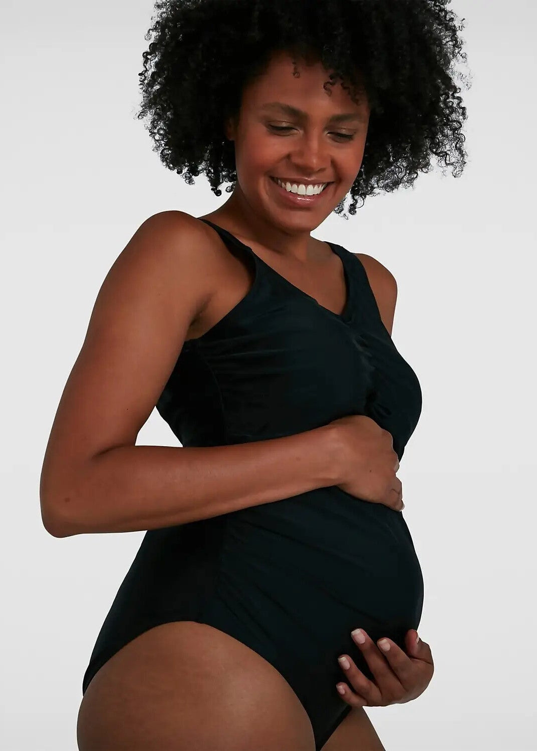 Speedo Women's Maternity Essential U-Back Swimsuit Swimming Costume BNWT