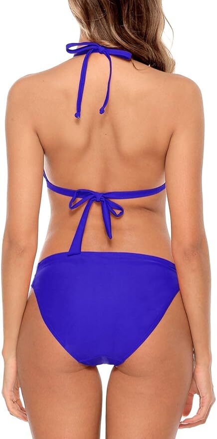 Attraco Women's Padded Bikini Two Piece Swimsuit Swimming Costume BNWT