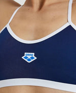 Arena Women's Icons Solid Cross Back Bikini Swimsuit Swimming Costume Girls BNWT