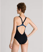 Arena Women's Amaya V Back One Piece Sporty Swimsuit Swimming Costume BNWT