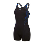 Speedo Women's Hyperboom Splice Legsuit Swimming Costume Swimsuit BNWT