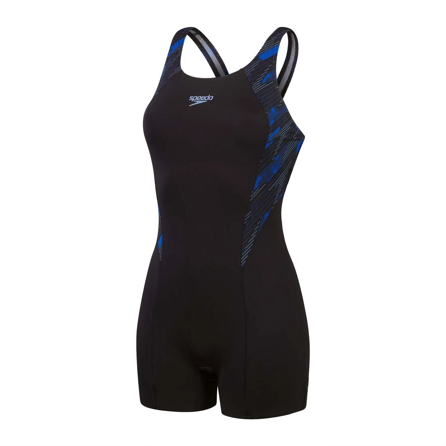 Speedo Women's Hyperboom Splice Legsuit Swimming Costume Swimsuit BNWT