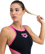 Arena Women's One Big Logo Swimsuit Swimming Costume Swimwear BNWT