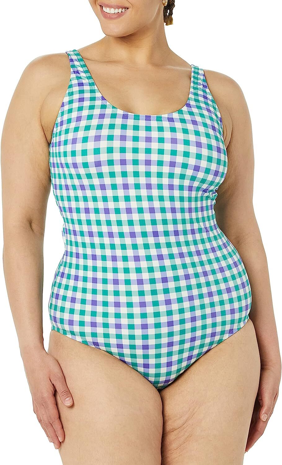 Amazon Essentials Women's One Piece Coverage Swimsuit Swimming Costume BNWT
