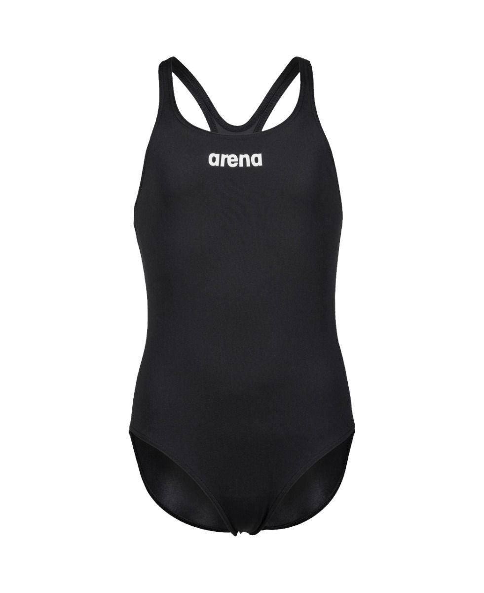 Arena Girl's Team Swimsuit Swim Pro Solid Swimsuit Swimming Costume BNWT