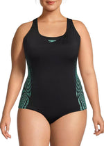 Speedo Women's Placement Medalist Swimsuit Swimming Costume Plus Size BNWT