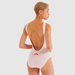 Ellesse Womens Lilly Retro 80's Scoopback Swimsuit Swimming Costume Pool BNWT