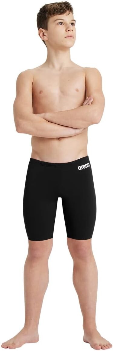 Arena Boy's Team Swim Jammer Solid Swimsuit Swimming Costume Shorts BNWT