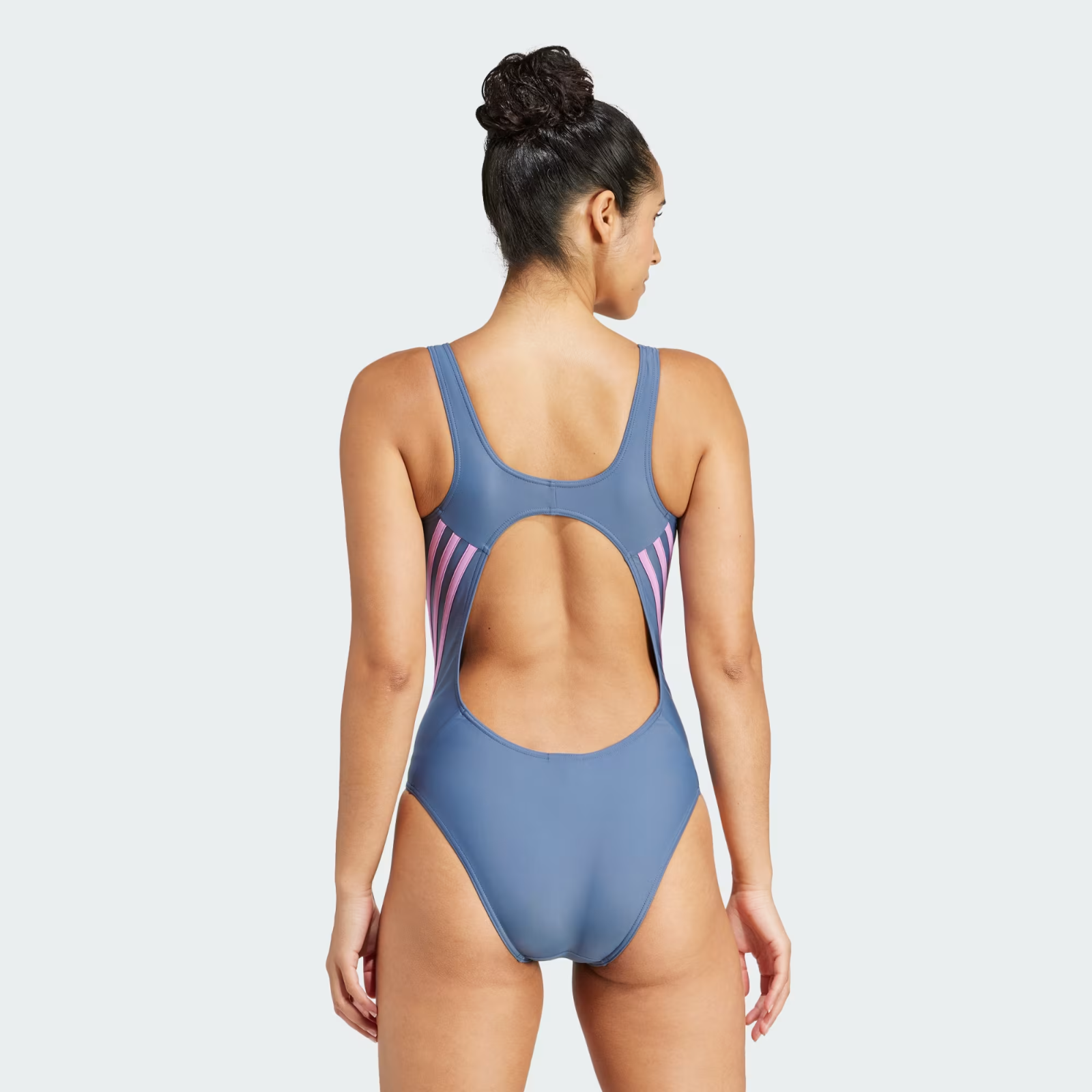 Adidas Women's 3-Stripes One Piece Swimsuit Swimming Costume IY9720 Three BNWT