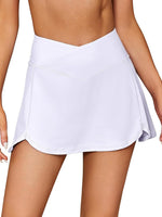 Shekini Women's Skirted High Waist Swim Shorts Swimsuit Swimming Costume BNWT