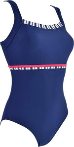 Splash About Soaked Women’s Ladies' Swimsuit Swimming Costume Nautical BNWT
