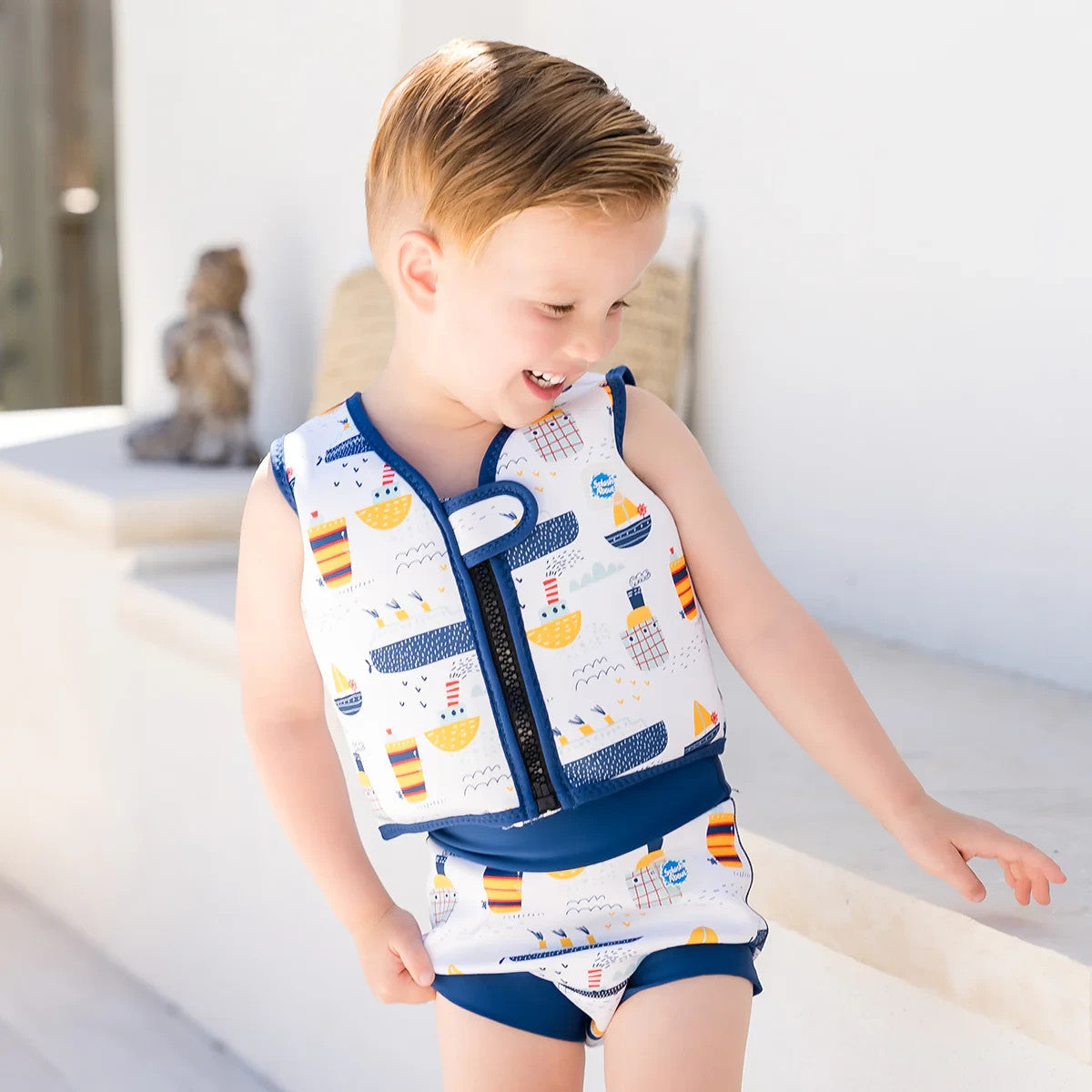 Splash About Go Splash Float Swim Vest Boys Girls Kids Aid Learn To Swim BNWOT