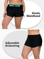 Attraco Women's High Waisted Swim Shorts Swimsuit Swimming Costume Plus BNWT