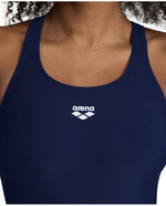 Arena Women's Dynamo One Piece R Swimsuit Swimming Costume Swimwear Navy BNWT