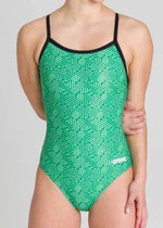 Arena Women's Kikko Light Drop Back MaxLife One Piece Swimsuit Swimming Costume