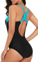 Attraco Women's Padded Athletic Racerback Swimsuit Swimming Costume BNWT