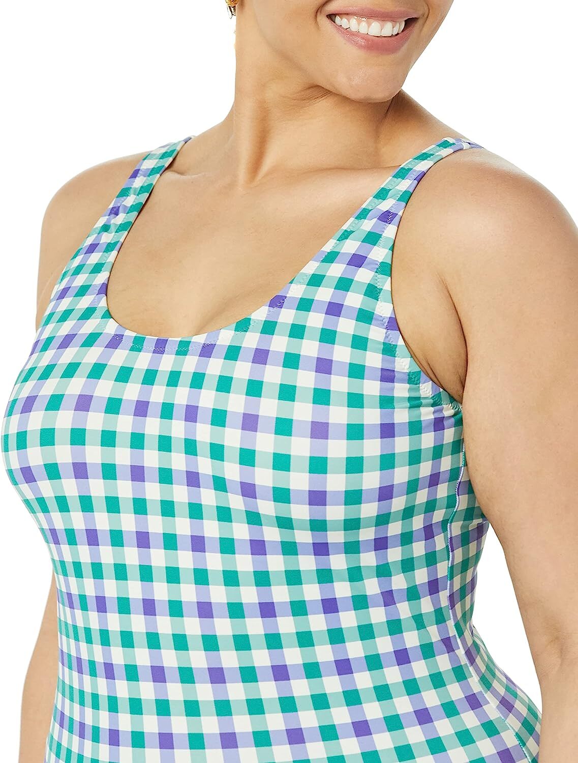 Amazon Essentials Women's One Piece Coverage Swimsuit Swimming Costume BNWT