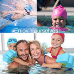 Traling Kids Swimming Cap, Silicone Swim Hat for Children Boys Girls 6-12 Years
