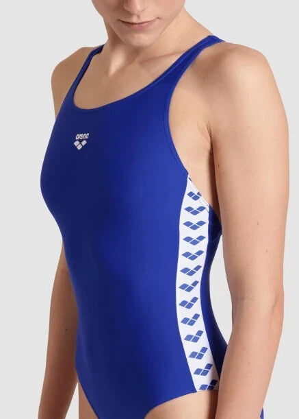 Arena Women's Icons Solid Racer Back Swimsuit Swimming Costume BNWT
