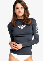 Roxy Women's Whole Hearted Long Sleeved Rash Vest Top Surf Shirt Swimsuit BNWT
