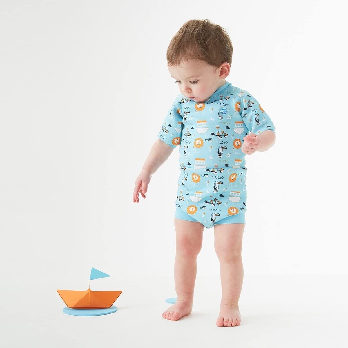 Splash About Baby & Toddler Happy Nappy Wetsuit Incorporated Swim Nappy BNWT