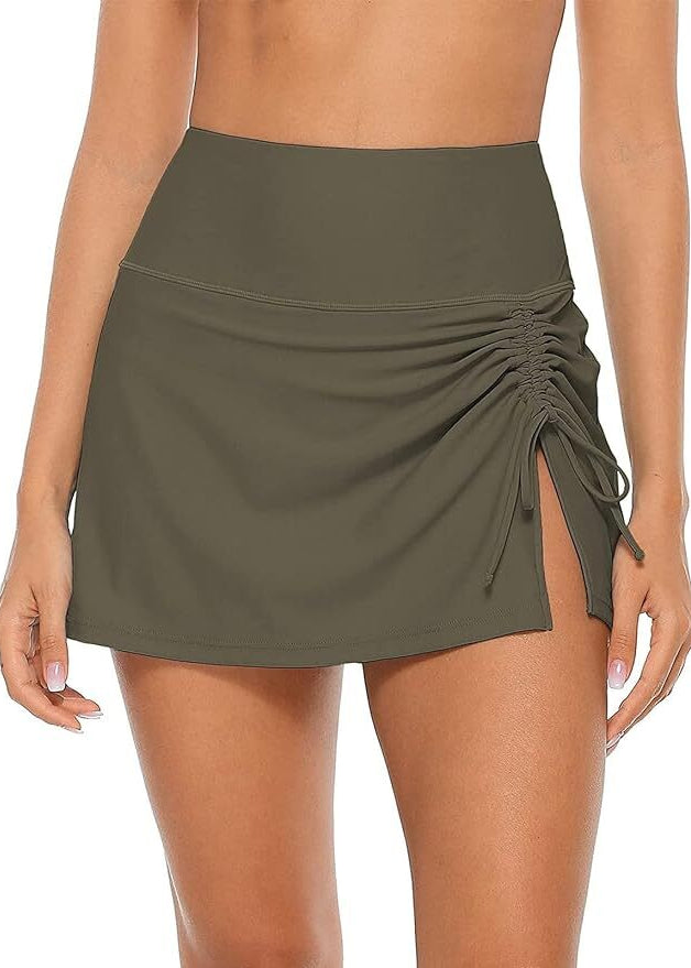 CharmLeaks Women's High Waisted Swim Skirt Swimsuit Swimming Costume BNWT