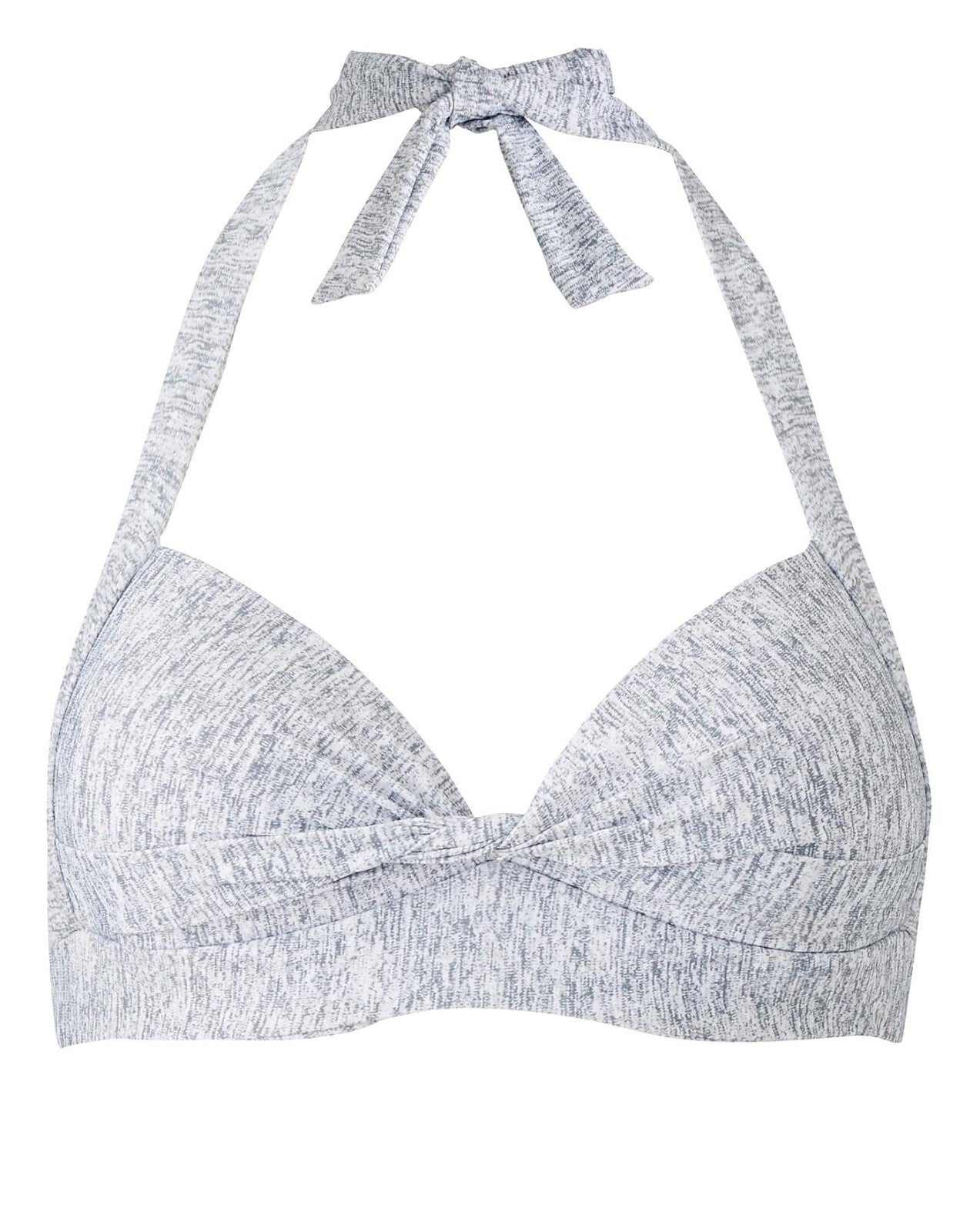 Sunseeker Women's Glam Bikini Top Padded Halter Neck Swimsuit UK 16 20 22 BNWT