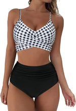 RXRXCOCO Women's Tummy Control Wrap Bikini Set Swimsuit Swimming Costume BNWT