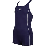 Arena Girl's Combi-Short Finding Swimsuit Swimming Costume Legsuit Navy BNWT