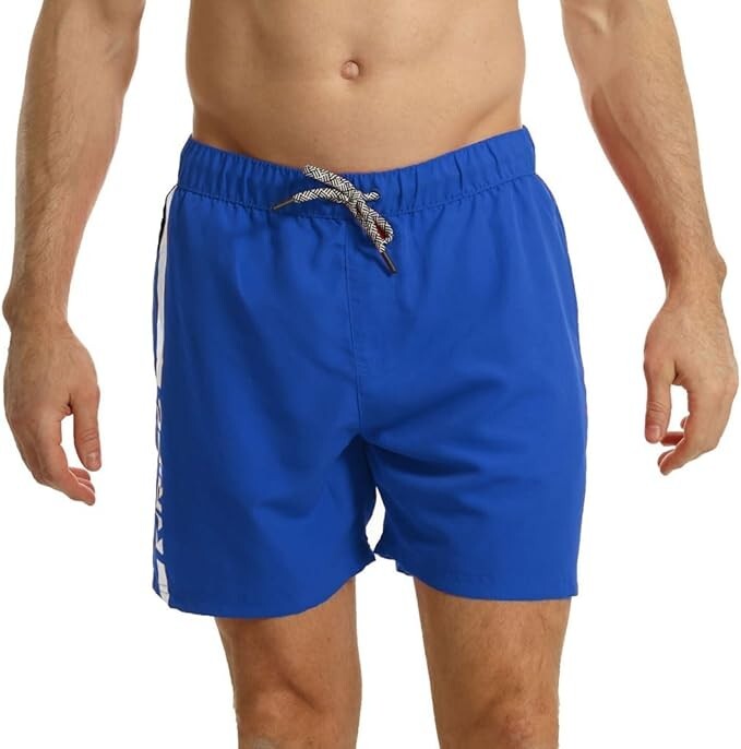 Ript Essentials Men's Quick Dry Swimming Swim Shorts Trunks Black Swimming BNWT