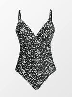 Cupshe Women's V Neck Tummy Control Ruched Swimsuit Swimming Costume BNWT