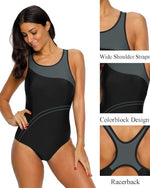 CharmLeaks Women's Padded Racerback Swimsuit Swimming Costume Swimwear BNWT