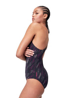 Speedo Women's Hyperboom Allover Medalist Swimsuit Swimming Costume BNWT