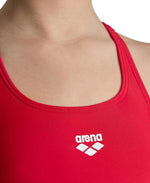 Arena Girl's Dynamo Jr Junior One Piece Swimsuit Swimming Costume Red BNWT