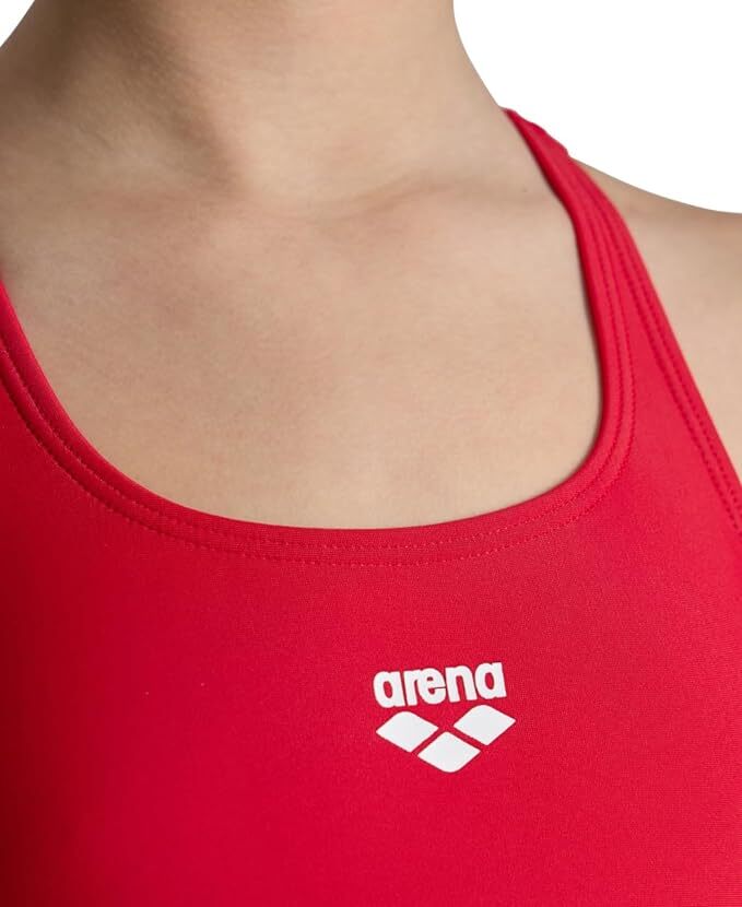 Arena Girl's Dynamo Jr Junior One Piece Swimsuit Swimming Costume Red BNWT