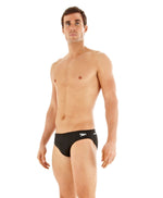 Speedo Men's Endurance+ 7cm Brief Swimsuit Swimming Costume Black BNWT