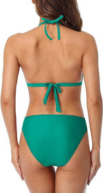 Attraco Women's Padded Bikini Lace Two Piece Swimsuit Swimming Costume BNWT