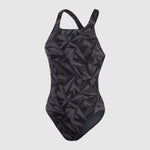 Speedo Women's Hyperboom Allover Medalist Swimsuit Swimming Costume BNWT
