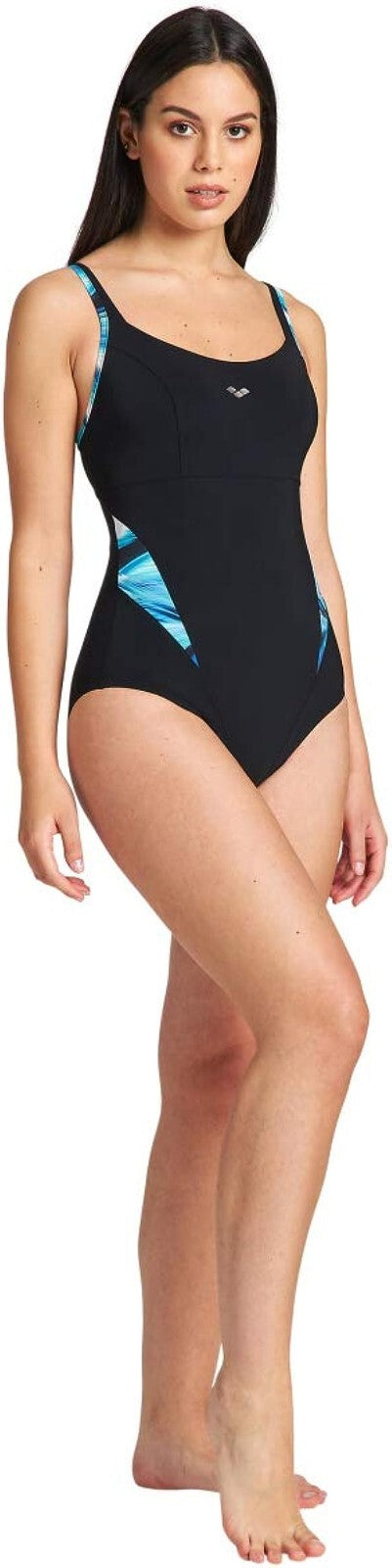 Arena Womens Flavia Strap Back Bodylift Swimsuit Swimming Costume Shaping BNWT