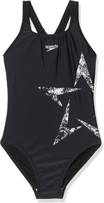 Speedo Women's Boomstar Placement Racerback Swimsuit Swimming Costume BNWT