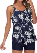 RXRXCOCO Women's Padded Tankini & Boy Shorts Swimsuit Swimming Costume BNWT