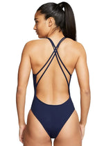 Nike Women's Hydrastrong Solid Spiderback Swimming Costume Swimsuit BNWT
