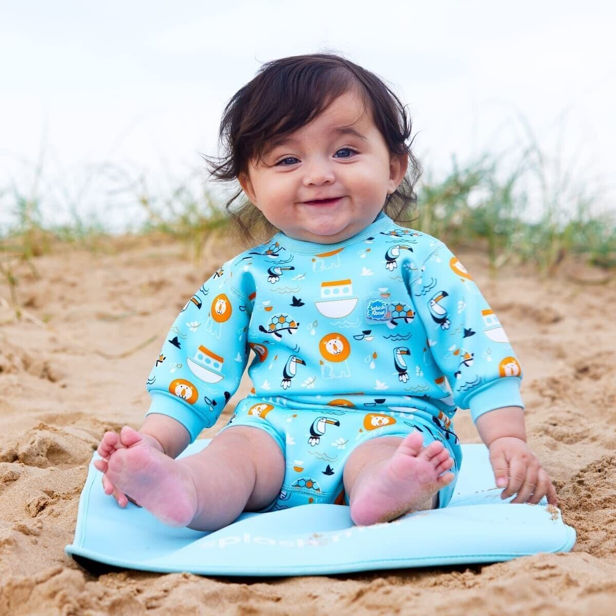 Splash About Baby & Toddler Happy Nappy Wetsuit Incorporated Swim Nappy BNWOT