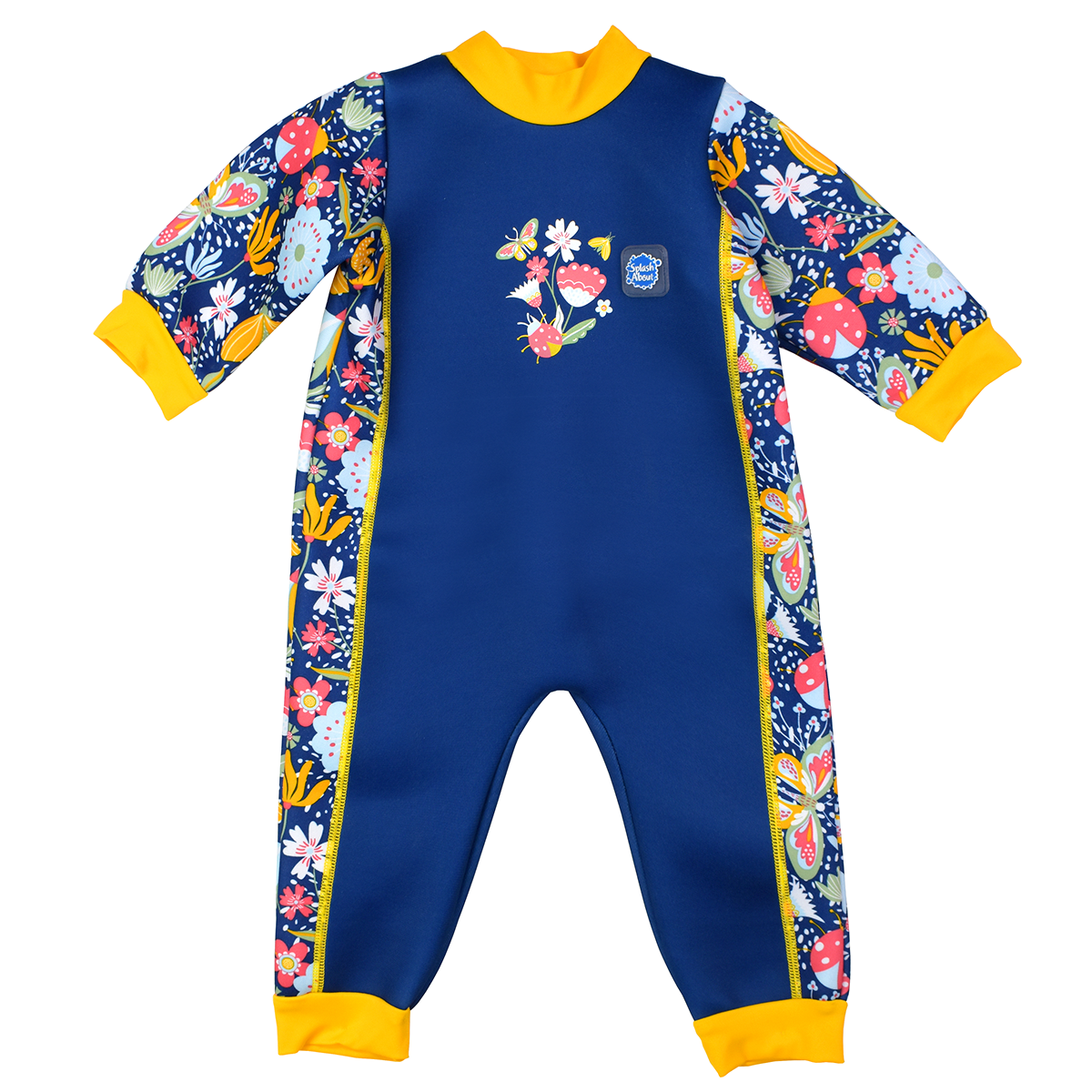Splash About Baby Wetsuit - Warm In One Baby And Toddler - Garden Delight - BNWT