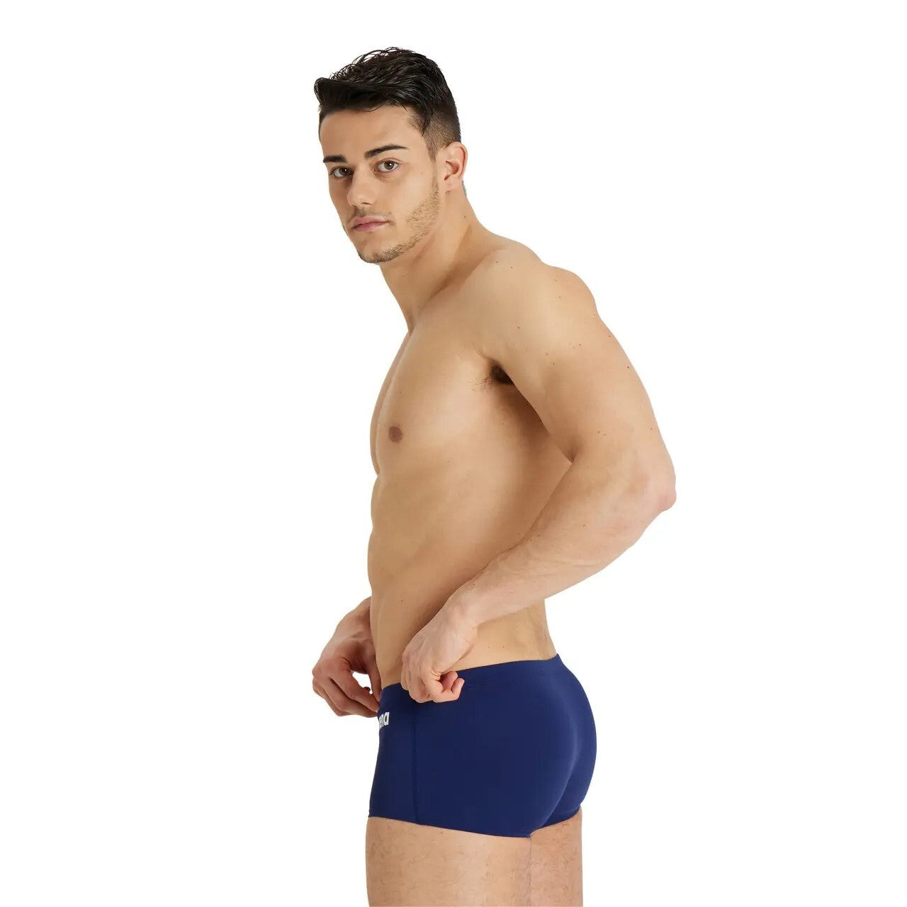 Arena Men's Solid Squared Swim Short Swimsuit Swimming Costume Swimwear BNWT